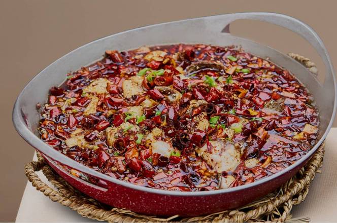 Hot Chill Oil Boiled FIsh 沸腾黑鱼片